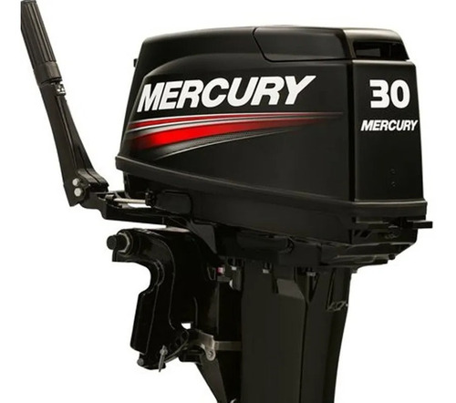 Motor De Popa 30hp M 2t Mercury Zero Partida Manual
