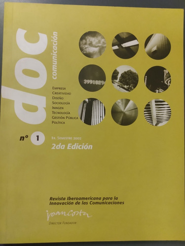 Doc Comunicacion N°1 2da Edición - Joan Costa