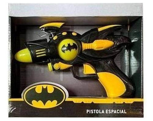Pistola Espacial Con Luz Y Sonido Batman  21.5x17x3.5cm