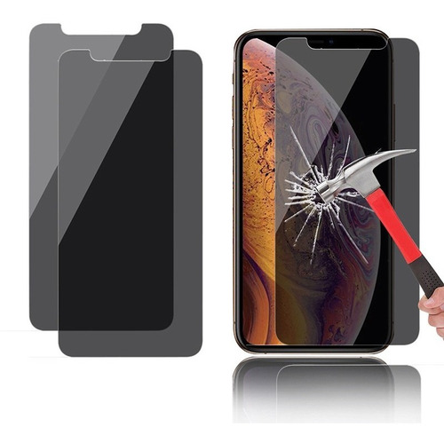 Vidrio Templado Antiespia Privacidad iPhone 6 6s 7 8