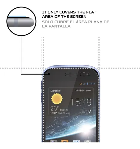 Protector De Pantalla Antishock Para Wiko Cink Slim