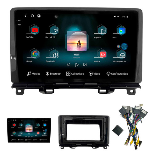 Multimídia Aikon Fóton G3 Fit 2022 Acima 12+256gb Octa 2k 9p