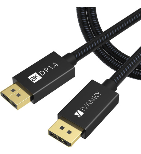 Cable Displayport Ivanky 1.4 De 10 Pies, Compatible Con Dp A