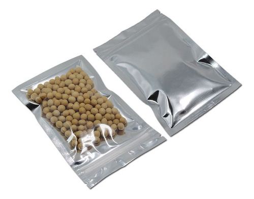 100 Bolsas De Almacenamiento Con Cremallera Mylar Bag 2024
