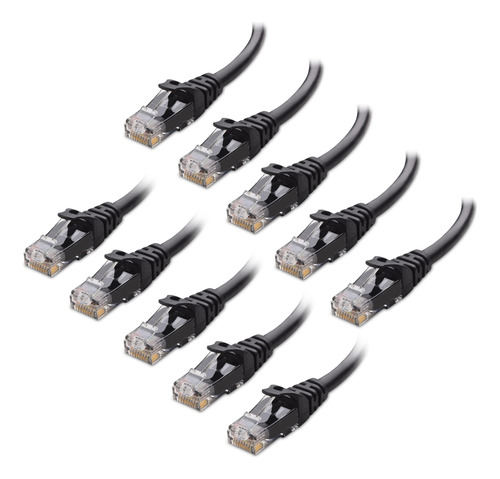 Cable Matters Paquete De 10 Cables Ethernet Cat 6 Cortos Si.