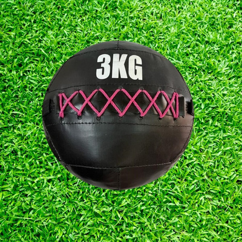 Imagen 4 de 8 de Medicine Ball 3 Kg Crossfit Pelota Sin Pique Reforzada