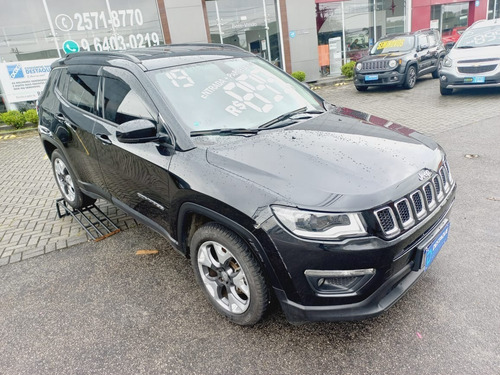 Imagem 3 de 14 de Jeep Compass Longitude Automático 2019 Preto