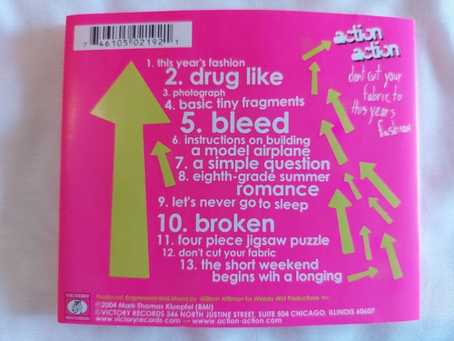 Action Action Don't Cut Your Fabric To This Cd Omi