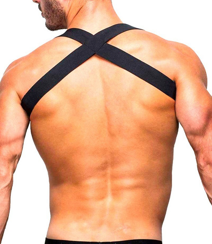 Imagen 2 de 2 de Body Arnés Elástico (ropa Interior Masculina)