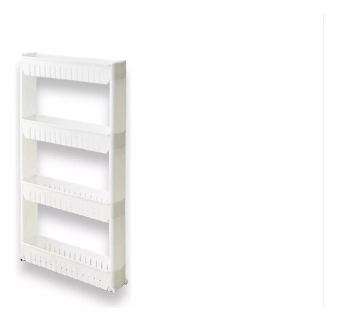 Carrito Organizador De Baño Y Cocina 4 Niveles Con Ruedas