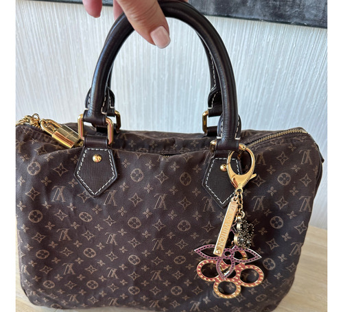 Cartera Louis Vuitton Speedy 30 Bandouliere Brown