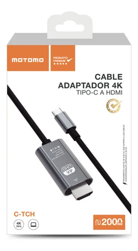 Adaptadores Usb Tipo C A Hdmi Hdtv 4k Camult03