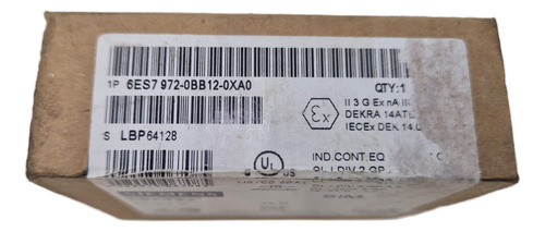 Siemens 6es7 972-0bb12-0xa0 Simatic Conector
