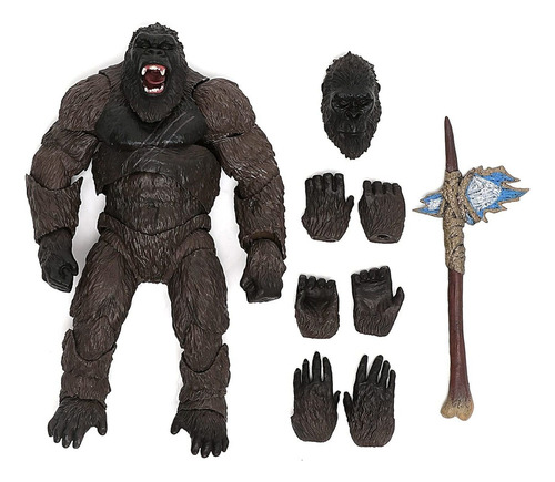 Muñeca King Kong Gorilla Articulada 15 Cm.