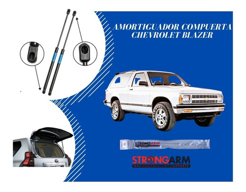 Amortiguador Para La Compuerta Y Vidrio De Chevrolet Blazer