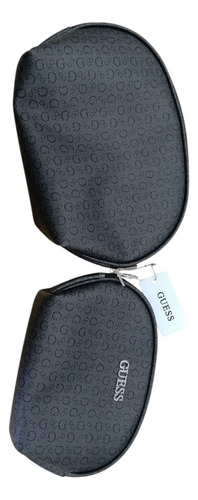 Guess Neceser Originales Importados De Usa Gris Oscuro Estampado