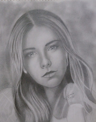 Retratos Personalizados A Lápiz Y Carboncillo
