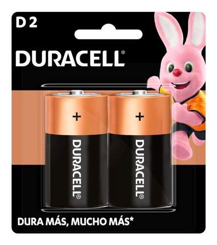 Imagen 2 de 8 de Pilas Duracell Alcalinas D Pack X2 Unidades | Css®