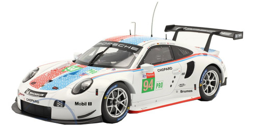 Auto Escala 1/18 Porsche 911 Rsr #94 24h Lemans 2019