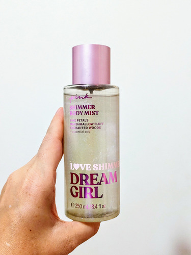 Victoria's Secret Pink Dream Girl Mist corporal con Brillo Shimmer 250 mL