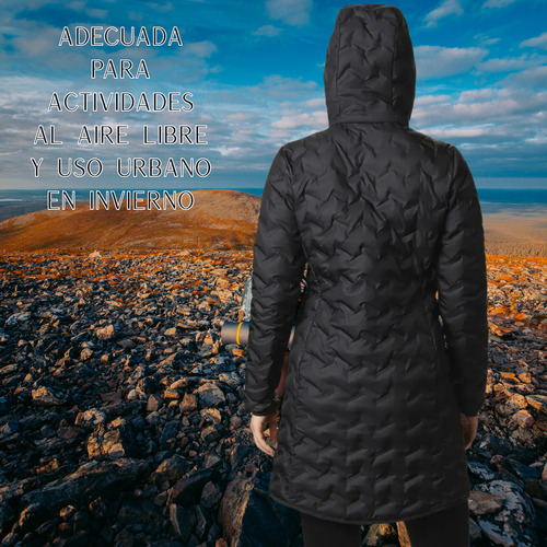 Campera De Pluma Columbia Mujer Térmica Delta Ridge Ii