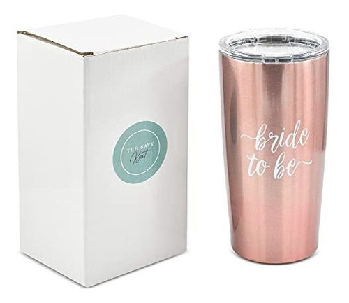 Vaso De Vino The Navy Knot Bride To Be - Vasos Con Aislamien