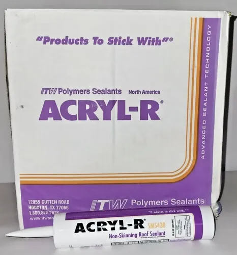 Acryl-r Sm5430 Caulk 10.1 Oz White 30/case Industria Ccy | Meses sin ...