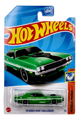 Hot Wheels Dodge Hemi Challenger 1970 Coleccionable Original