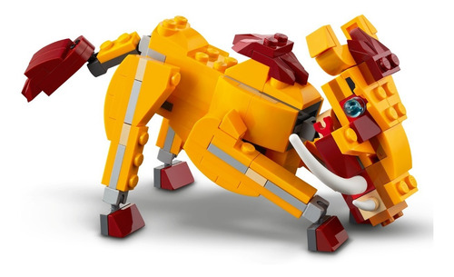 Imagen 9 de 9 de Lego® Creator - León Salvaje (31112)