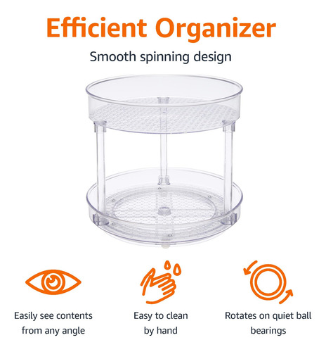Basics Organizador Tocadiscos Lazy Susan 23 Cm Mmg