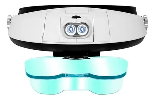 Lupa Visor Optovisor Adir 1575 Con Luz Led 1.0 - 6.0x