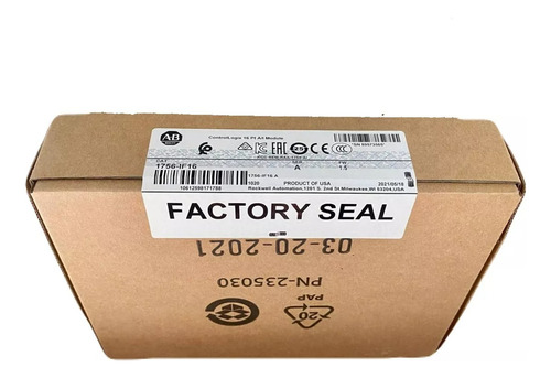 Allen Bradley 1756-if16 Controllogix Na Caixa Lacrado