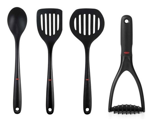 Set 4 Utensilios Nylon Sw Oxo