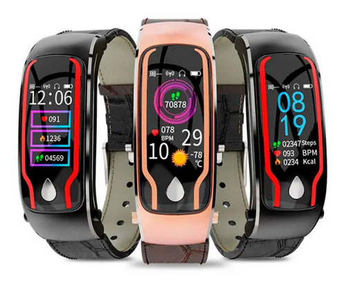 Reloj Smartwatch 2 En 1 Vak T9 Bluetooth App Oxygeno Sangre