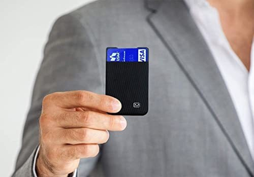 Tarjetero Elástico Moderno, Billetera Minimalista Para