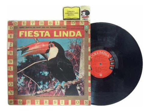 Lp - Acetato - Digno García - Fiesta Linda - Columbia - 1958