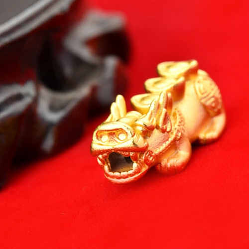 Lanjing Feng Shui- Pulsera Pixiu De Obsidiana Negra Mantras