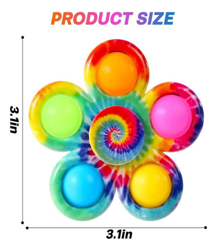 20 Piezas De Venta Completa - Pop It Hand Spinners Juguetes