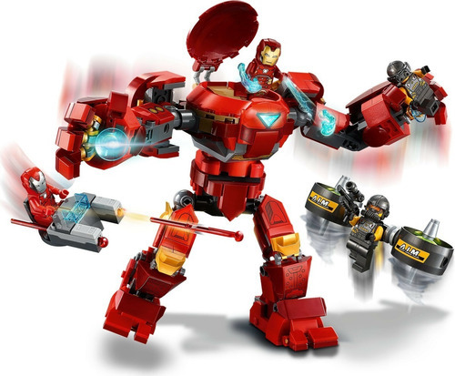 Lego®: Anti-hulk De Iron Man Vs. Agente De A.i.m. 76164 Cantidad De Piezas 456