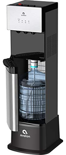Dispensador Agua Avalon, Extensor Altura Pedestal, Base-blk