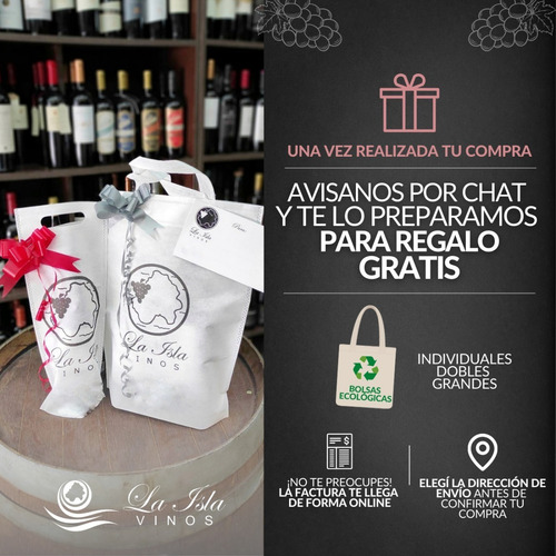 Imagen 7 de 10 de Vino Contracara Reserva Malbec Caja X6 Cosecha 2020 Premiado