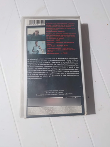 Pelicula En Vhs Titulo : Fuckland Una Pelicula Clandestina (Usado)