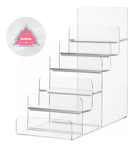 Y J Cartera De Acrílico, Soporte De Exhibición Trapezoidal,