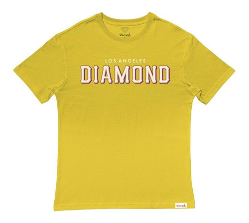 Camiseta Diamond Hometeam La Masculina Amarelo