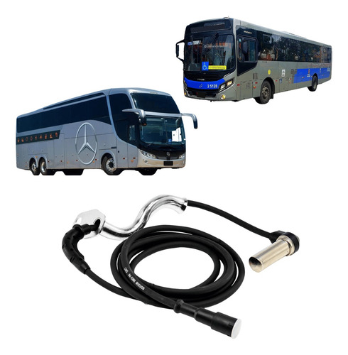 Sensor Freio Abs 1735 Mm Esquerdo Compativel Mercedes