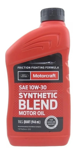 Aceite Motor 10w30 Semisintetico Motorcraft Original Spf