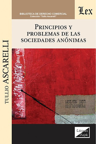 Principios Y Problemas De Las Sociedades Anónimas
