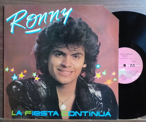 Ronny La Fiesta Continua - Lp Vinilo Año 1991 - Cumbia