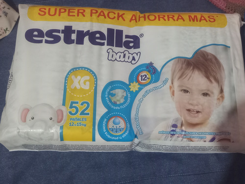 Pañales Estrella Xg