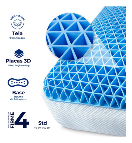 Almohada De Memory Foam Spring Air, 3 Dreams Estandar Sp